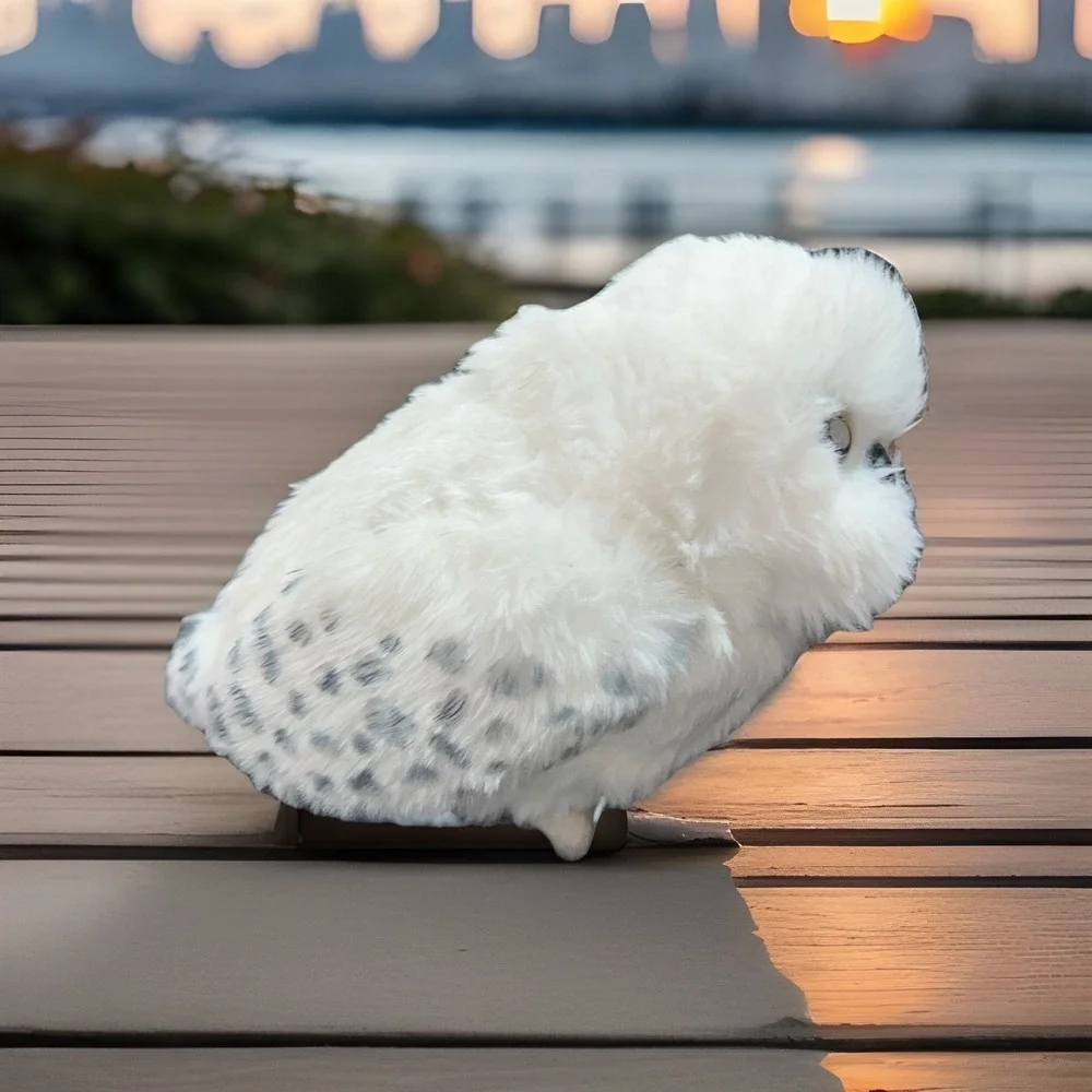 (3)Universal StudioHarry Potter Hedwig Snowy Owl Shoulder Plush Sound & Movement